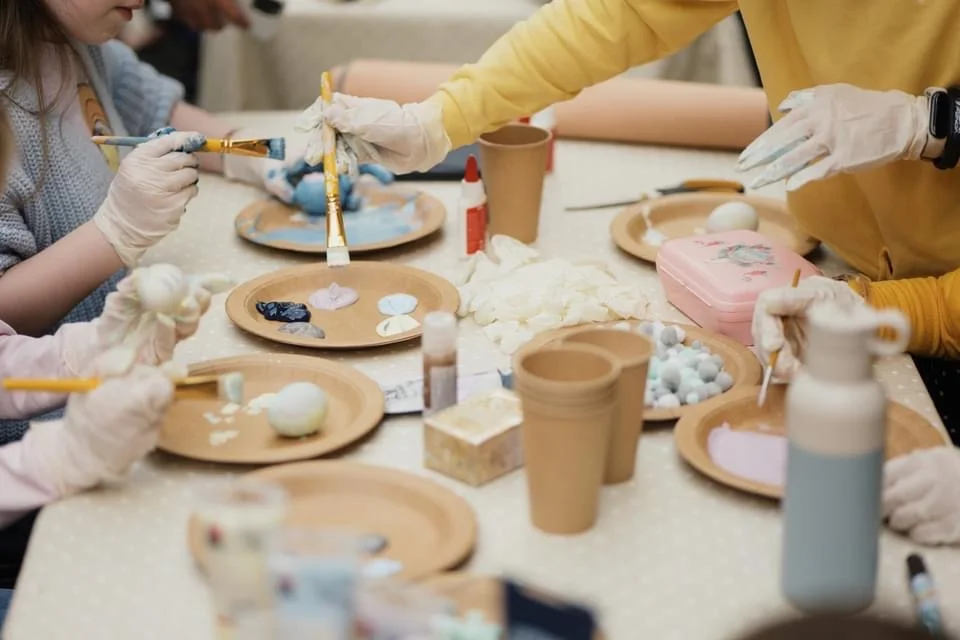 Margučių veiklos vaikams Velykų renginyje