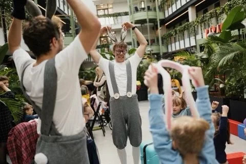 Velykų žaidimai vaikams šventėje